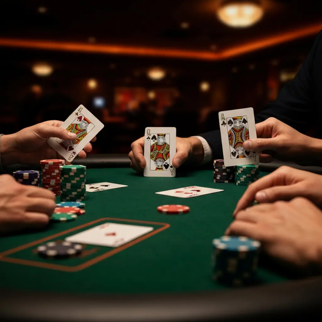 Casino gaming illustration